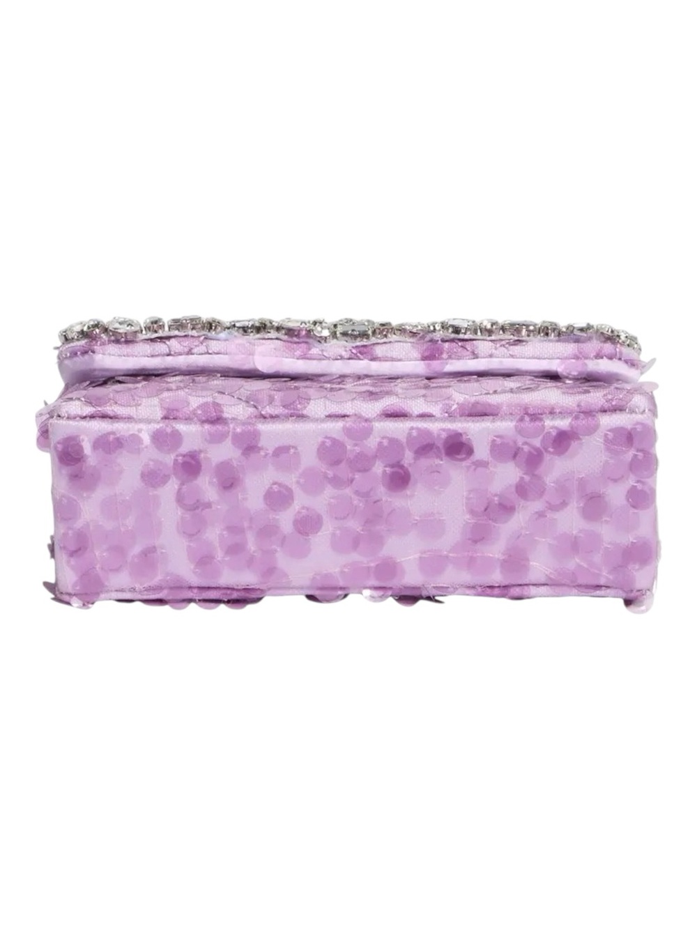 Kurt Geiger London Mini Kensington Purple Sequin Embellished Crossbody Bag NWT - Picture 10 of 13